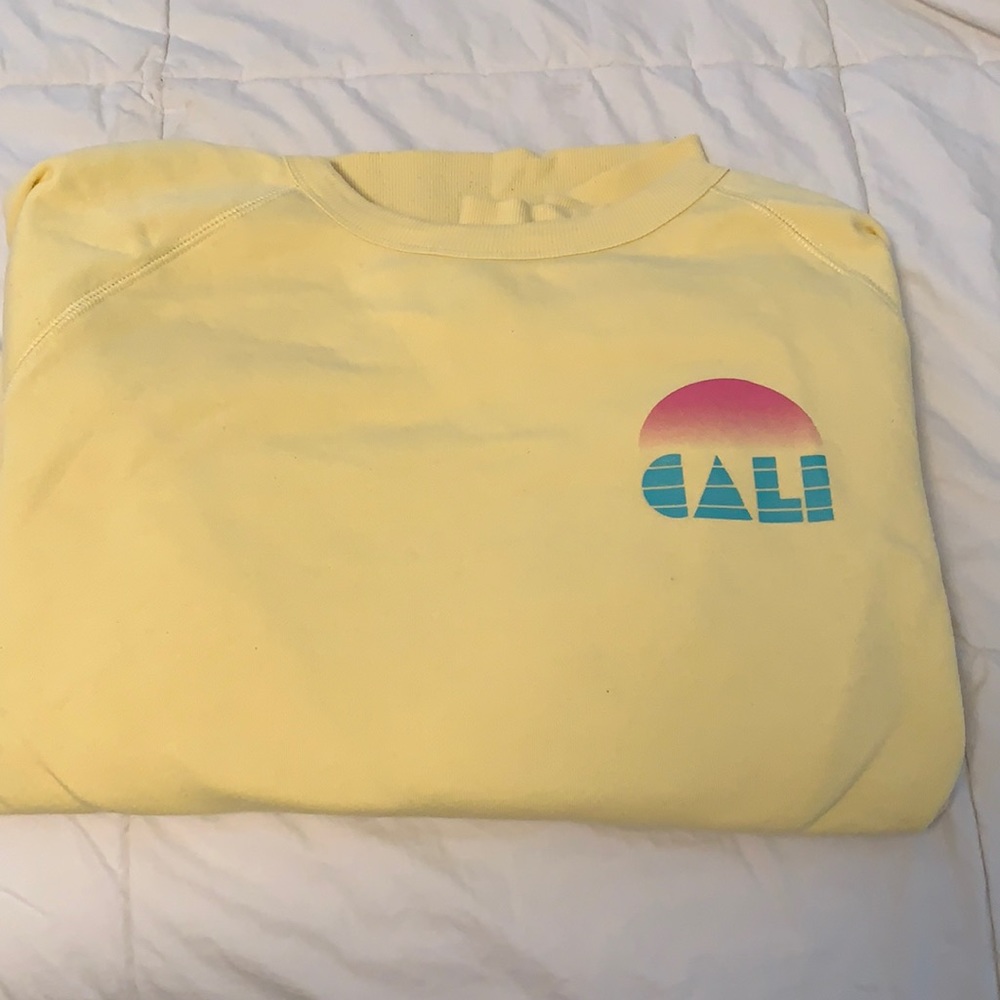 Yellow ‘CALI’ Sweatshirt